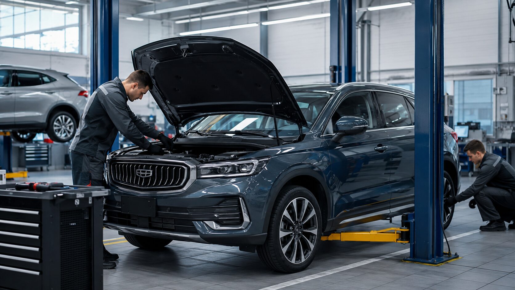 Техобслуживание Geely